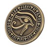 C0090 Eye of Horus Pin Egyptian Mythical Pin 0.8 inch