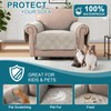 BellaHills Waterproof Sofa Cover 1 Seater Living Room Armchair Covers