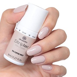 alessandro Striplac UV-Nagellack Coffee First – Schonend und langanhaltend – Einfache Entfernung dank Peel-Off-Technologie – Vegan und tierversuchsfrei – 8 ml