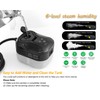 Foandbevi Handheld Steam Cleaner, 2500W High Pressure Multi-Surface Steam Cleaner