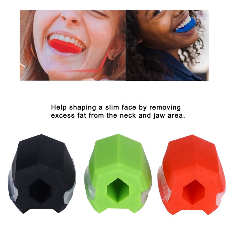3pcs Face Neck Exercise Ball Jaw Muscle Training Facial Jawline
