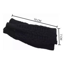 Patry Paquete 5 Guantes Sin Dedos Invierno Frío Navidad Lana
