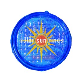Solar Sun Rings UV Resistant Above Ground Inground Swimming Pool Hot Tub Spa Heating Accessory Circular Heater Solar Cover, SSRA, Sunburst (3 Pack)