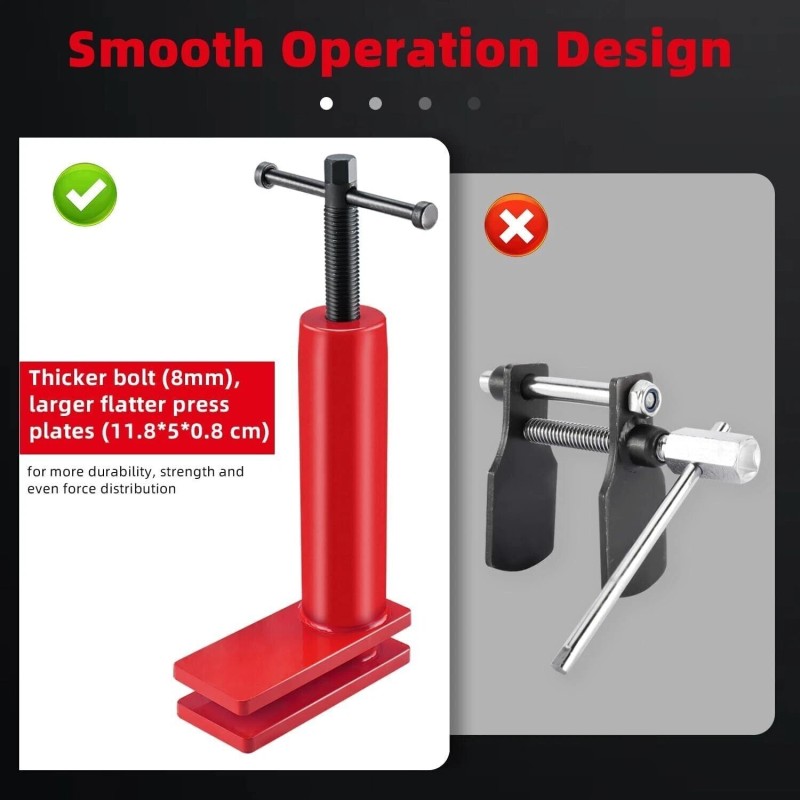 8milelake Brake Pad Spreader Universal Multi Piston Brake Caliper Compression