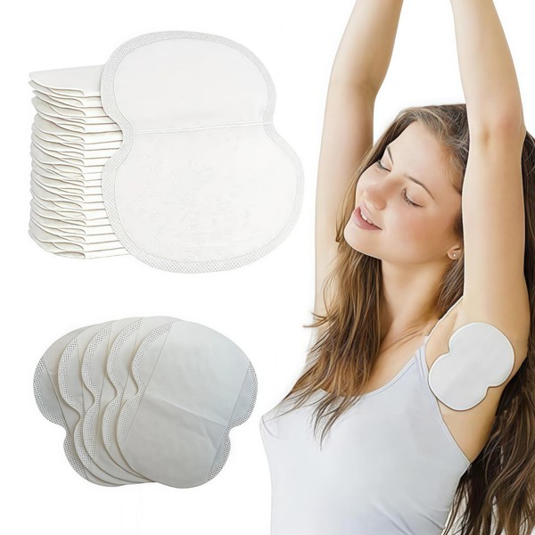 CICINIO 100 Pcs Almohadillas Para El Sudor De Las Axilas,Almohadillas