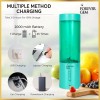 FOREVER GEM Portable Blender- 15oz- USB Rechareable- Personal Juicer Cup-6Blades