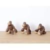 Gorilla Gorilla Figurine, Wood, Animal, Object, Scandinavian Miscellaneous Goods, Interior