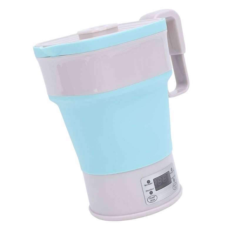 Folding Electric Kettle Travel Mini Portable Boiling Water Kettle for
