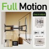 Heavy Duty Dual Arm Articulating Wall Mount Bracket for QN90F