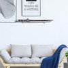 Tissting 2 Pcs Sword Holder Acrylic Horizontal Wall Mount Sword