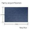 pigchcy Plastic Placemats,Washable Vinyl Woven Table Mats,Elegant Heat-Resistant Placemats for