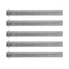 5Pcs Long Rod Nut Hex Coupling Female Threaded Straight Bar