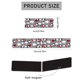 TOPJOWGA Christmas Bookmarks, Pack of 30 Magnetic Bookmarks, Magnetic Optical Bookmarks, Cute Bookmarks, Colourful Magnetic Bookmarks for Christmas, Children, Party Bags