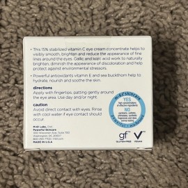 m-61 Vitablast C 15% Eye Concentrate 15 ml .5 fl oz Full Size NIB Sealed