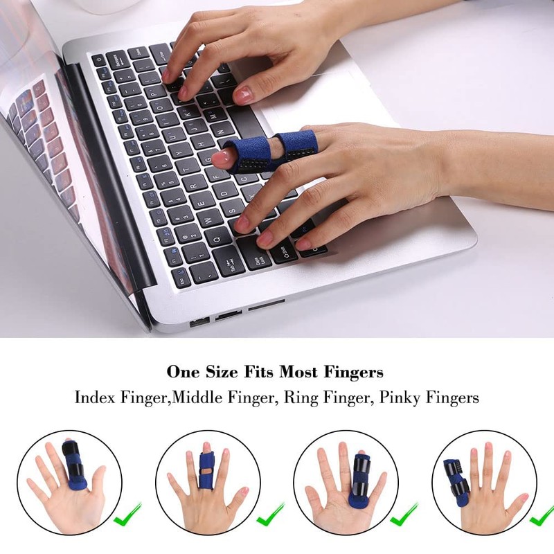 ACWOO Finger Splint, Pack of 2 Finger Smoother Finger Splint