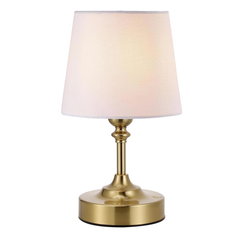 Kakanuo Mini Cordless Table Lamp Gold - 1 Pack 4000mAH