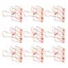 30Pcs Wire Binder Clips 2in Wide Hollow Out Strong Metal