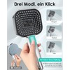 Duschkopf Wassersparend, Duschbrause Groß 135mm, Handbrause mit Antikalk-Funktion 【Lebensmittelechtes Silikon】【43%