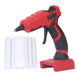 Cordless Hot Glue Gun Fast Preheating Insulated Nozzle Hot Melt Glue Gun with 30PCS Stick for DIY