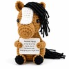 Efuwfugc Crochet Horse Gift for Girls and Women, Equestrian Gifts