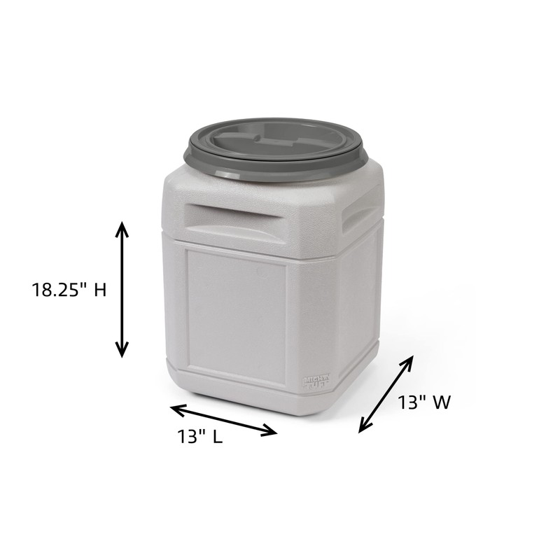 Mighty Tuff Airtight Dog Food Storage Container – 10 Gal,