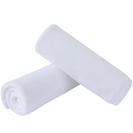 Sinland Microfiber Facial Cloths Fast Drying Washcloth White 12 inch x 12 inch 2 Pack
