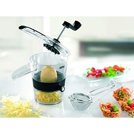 NEW GEFU Spiralfix Spiral Slicer Vegetable Cutter Julienne 13410 Bpa-free