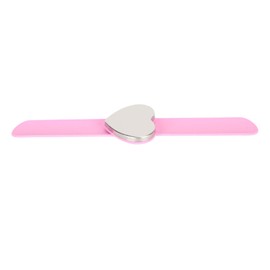 Alfiletero de Costura Magnético para Alfileres, Pulsera Magnética con Tira de Mano en Forma de Corazón para Alfileteros Rosas