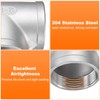 HARFINGTON Tee Pipe Fitting (2" x 2" x 2") NPT