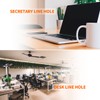 Desk Grommet 2 Inch, Plastic Desk Cord Cable Hole Cover