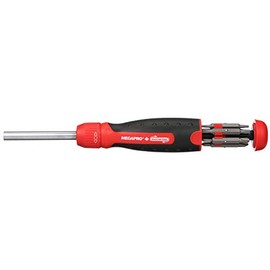 Multi-Bit Screwdriver, Ratcheting, 13-in-1
