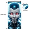Scientific Robot Artificial Intelligence Banner Backdrop AI Robot Theme Decor