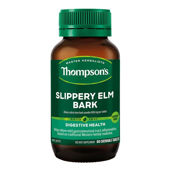 Thompson's Slippery Elm Bark - 60 tablets