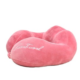 Maibar Travel Pillow Aeroplane Adult Neck Pillow Travel Pillow Neck Pillow Aeroplane Sleeping U-Shaped Travel Pillow Car (B-Red)