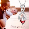 Daughter Necklace from Dad Mom Sterling Silver Father Daughter Gifts,