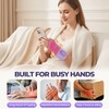 Cordless Wrist Heating Pad with Massage, Heated Wrist Wrap with