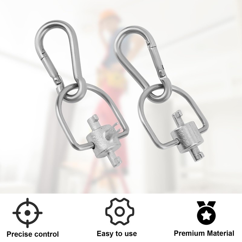 BOXOB 2pcs HVAC Locking Refrigerant Key Compatible with R410A, R22