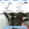 Lyxheth 4PCS Brake Caliper Hanger, Brake Caliper Compression Tool, Brake