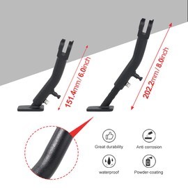 Xitomer 0-3'' Adjustable Kickstand Fit for NC750X 2024 2023 2022 NC750X 2021-2024, Motorbike Adjustable Side Stand Adjustable Kickstand
