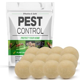 Kopplvn Pest Control Balls, Rodent Repellent, Mouse Repellent, Mice Repellent Indoor, Peppermint Mice to Repel Rats, Roach, Ant & Mosquito, RV Rat Repellant, Mouse Deterrents, Keep Mice Away-12P