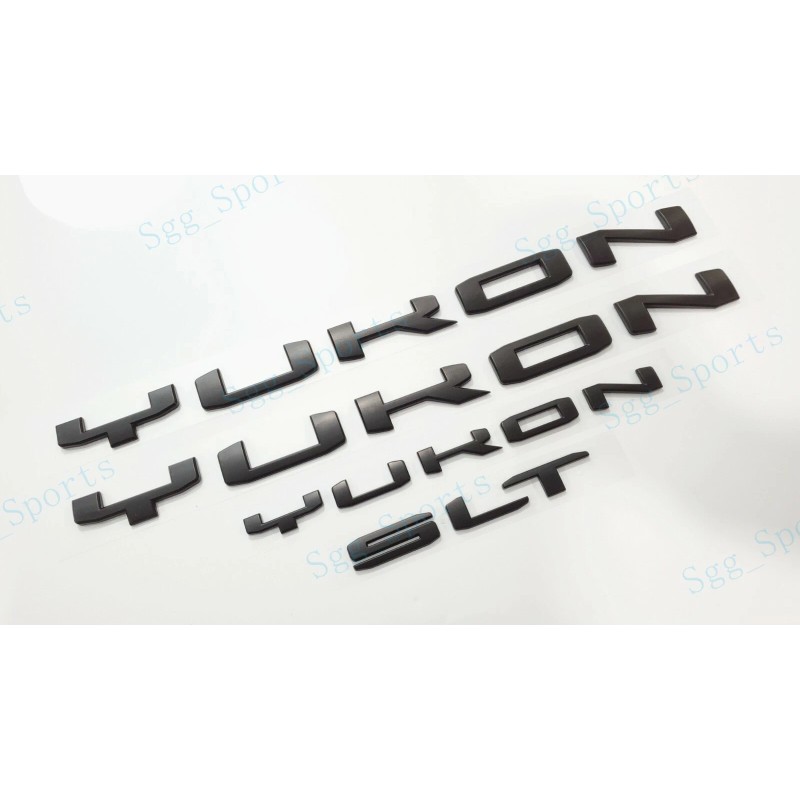 GMC 4PCS GMC 2021-2023 Yukon Yukon XL Doors Rear Matte