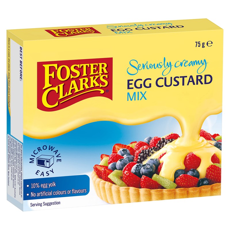 Foster Clark's Egg Custard Mix Flavoured Pudding Instant Custard Mix