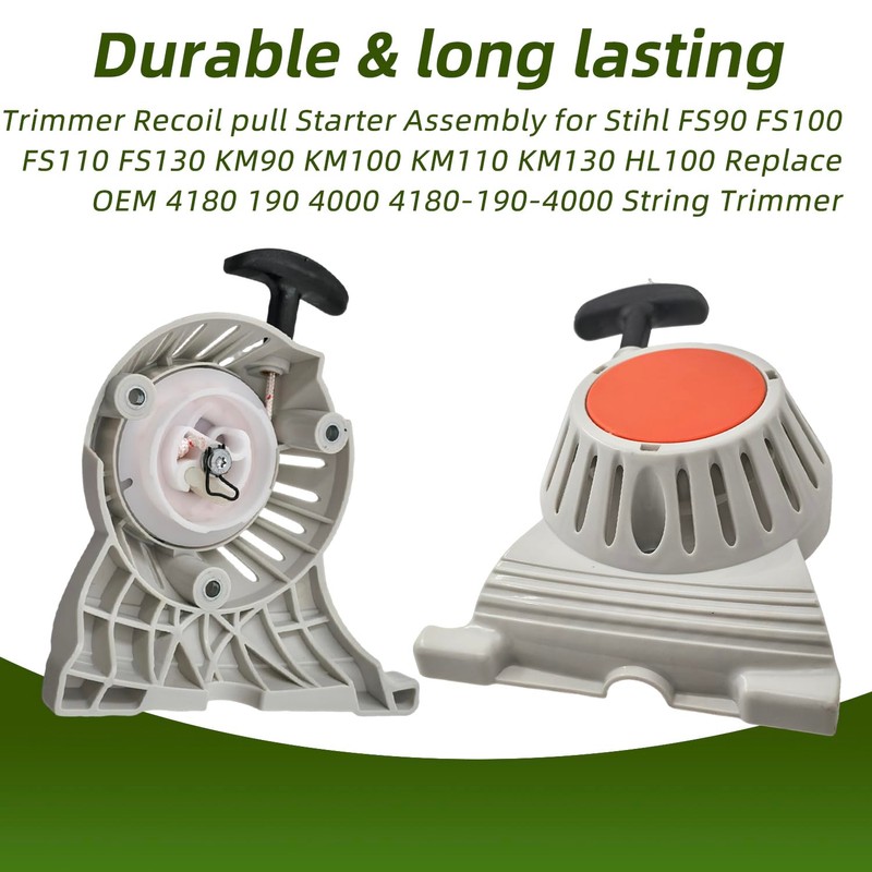 deawater Trimmer Recoil Pull Starter Assembly for Stihl FS90 FS100