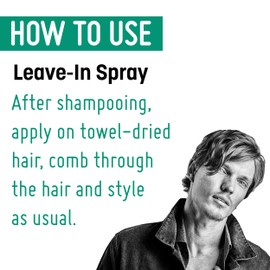 Framesi Barber Gen Leave In Conditioner, 3.4 fl oz, Beard and Hair Conditioning Spray