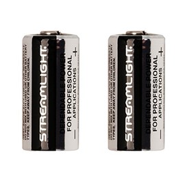 Streamlight Battery 2Pk Lithium Cr123 3V/Scorpion [Set of 2]