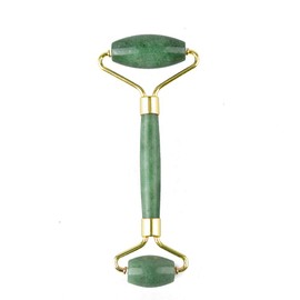 AINAAN Roller and Gua Sha Set-Facial Body Eyes Neck Massager Tool for Beautiful Skin Detox-Reduce Wrinkles Aging, 2019, Dongling Jade