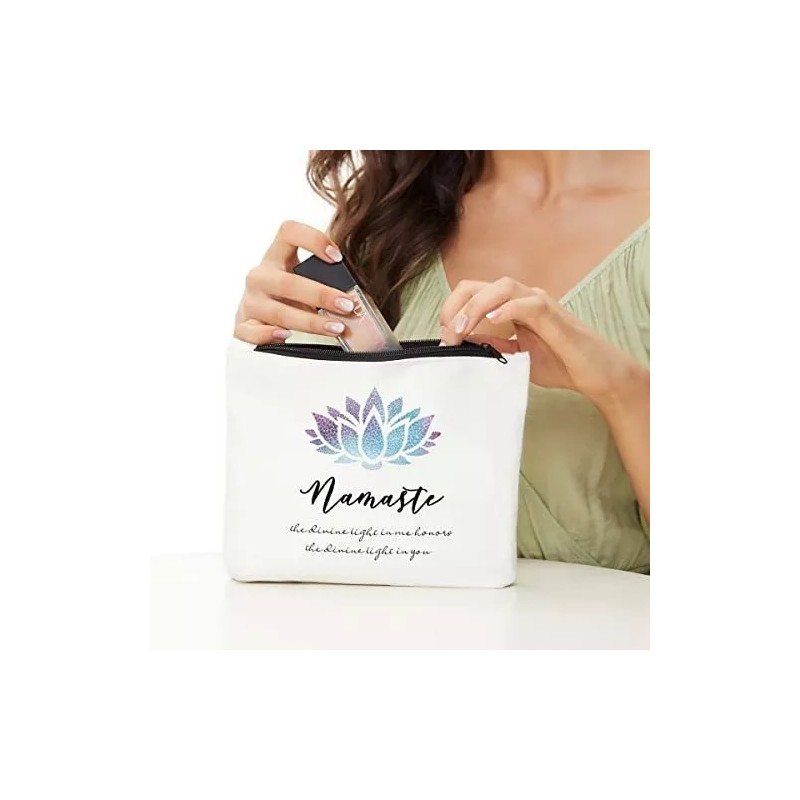 JIUWEIHU Regalos De Meditación Para Namaste Yoga, Neceser Y Monedero