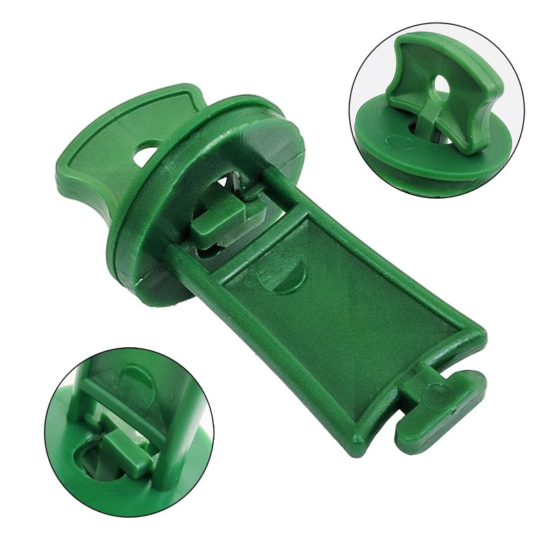 100 Set Greenhouse Support Clips Clamps for Bubble Wrap Sunshade