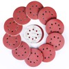 Sruhrak Sanding Discs 125 mm Velcro 8 Hole 180 Grit