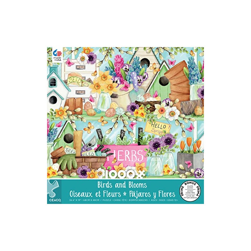 Ceaco - Birds and Blooms - Spring is in The